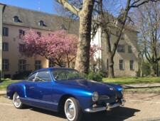 VW Karmann Ghia 1963 – Sea‑Blue Look, top restauriert, mehrfach prämiert!“
